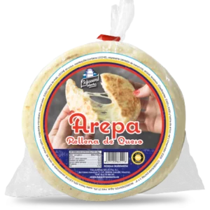 Arepa rellena de queso