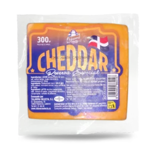 Queso Cheddar x 300gr Aprox.